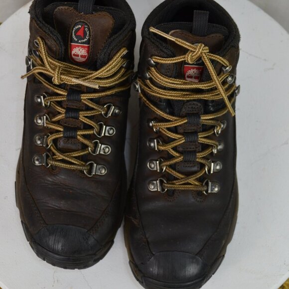 Caterpillar leather boots size 7.5 work boots rustic - Picture 5 of 6